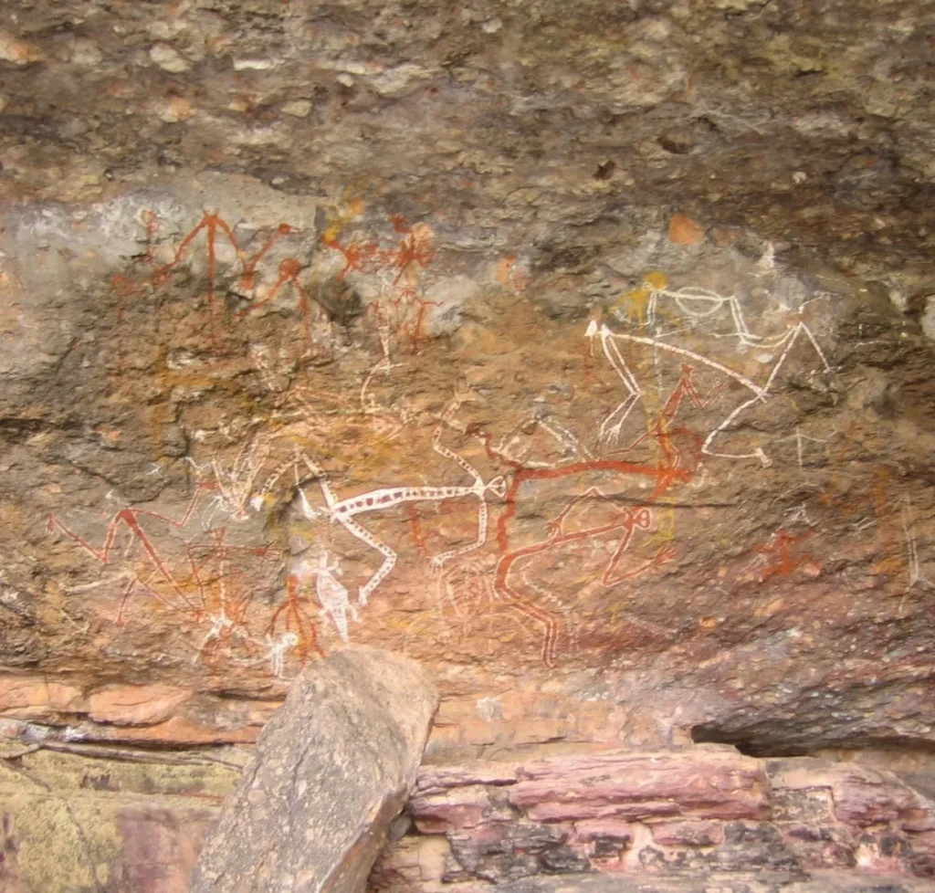 Walk Through Ancient Shelters at Nourlangie
